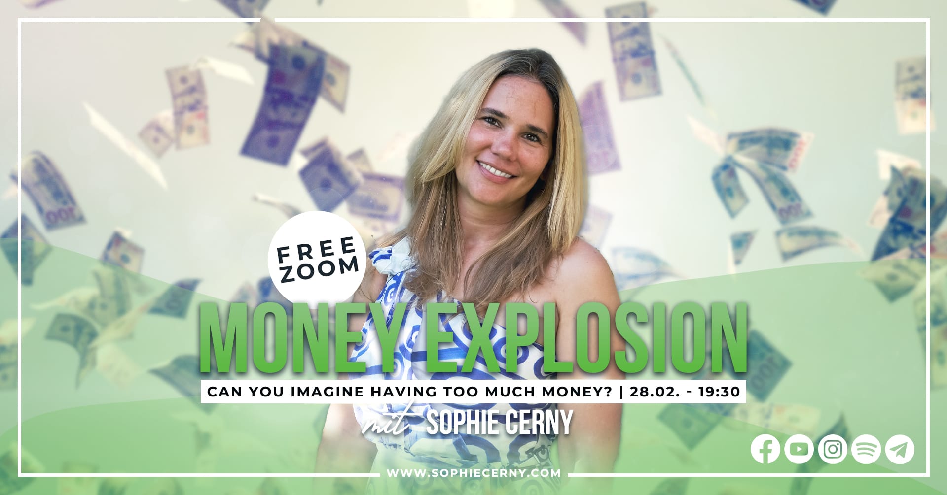 Money Explosion Sophie Cerny