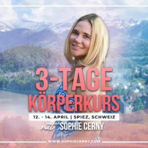 3 Tage Körperkurs 3DBC Spiez Schweiz Sophie Cerny